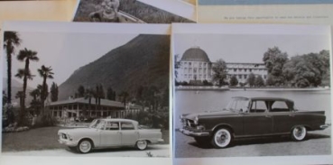 Borgward Pressemappe "Der grosse Borgward" 1960 mit Automobilprospekt (9057)